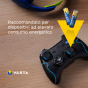 Varta Longlife Power, Batteria Alcalina, AA, Mignon, LR6, 1.5V, Blister da 10+10, Made in Germany
