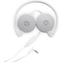 HP H2800 Auricolare Cablato A Padiglione Musica e Chiamate Argento, Bianco