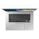 Samsung Chromebook 4+ Intel® Celeron® N4000 39,6 cm (15.6") Full HD 4 GB LPDDR4-SDRAM 64 GB eMMC Wi-Fi 5 (802.11ac) ChromeOS Argento