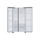 Samsung RS66A8101SL frigorifero Side by Side Serie 8000 Libera installazione con congelatore 652 L Classe E, Inox