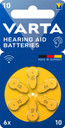 Varta 10 Batteria monouso PR70 Zinco-aria