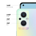 OPPO Reno RENO8 Lite Smartphone, AI Tripla fotocamera 64+2+2MP, Display 6.4” 60HZ AMOLED, 4500mAh, RAM 8GB(Esp 10GB/11GB/13GB) + ROM 128GB espand.(1TB), Rainbow Spectrum