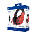 Bigben Interactive PS4OFHEADSETV3R cuffia e auricolare Cablato A Padiglione Giocare Rosso