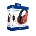 Bigben Interactive PS4OFHEADSETV3R cuffia e auricolare Cablato A Padiglione Giocare Rosso
