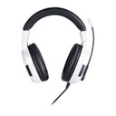 BIG BEN PS4OFHEADSETV3WHITE cuffia e auricolare Cablato A Padiglione Giocare Nero, Bianco