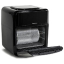 Melchioni 118340034 friggitrice Singolo 12 L Indipendente 1700 W Friggitrice ad aria calda Nero, Acciaio inossidabile