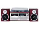Trevi GIRADISCHI STEREO DAB+ 25W WIRELESS USB SD AUX-IN CASSETTA ENCODING TT 1072 DAB LEGNO