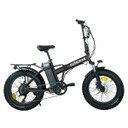 Nilox Urban - E-Bike K10 Plus Black | Pieghevole, Ruote FAT 20”, 250W, 36V 10Ah, Freno a Disco, Display LCD