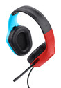 Trust GXT 416S Zirox Auricolare Cablato A Padiglione Giocare Nero, Ciano, Rosso