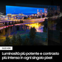 Samsung TV OLED 4K 55” QE55S85DAEXZT Smart TV Wi-Fi Graphite Black 2024, Processore NQ4 AI GEN2, Self-illuminating pixels, Contour Design, Dolby Atmos