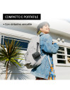Sony SRS-XB100 - Speaker Wireless Bluetooth, portatile, leggero, compatto, da esterno, da viaggio, resistente IP67 impermeabile e antipolvere, batteria da 16 ore, cinturino versatile, chiamate in vivavoce - Grigio