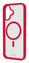SBS TEMAGCOLIP1661R custodia per cellulare 15,5 cm (6.1") Cover Rosso, Trasparente
