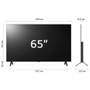 LG OLED B4 AI 65'' Serie OLED65B4,TV 4K, 4 HDMI, Dolby Vision, SMART TV 2024