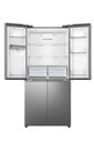 Hisense RQ5P470SMIE frigorifero con congelatore 482 L E Argento, Acciaio inox