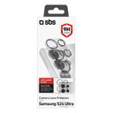SBS TECAMGLSAS24 protezione per lo schermo e il retro dei telefoni cellulari Protezione per obiettivo della fotocamera Samsung 1 pz