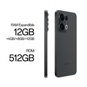 OPPO Reno13 Pro 5G AI Smartphone, Tripla fotocamera 50+50+8MP, Selfie 50MP, Display 6.83” 120HZ AMOLED FHD+, 5800mAh, RAM 12GB(Esp4GB/8GB/12GB)+ROM 512GB, [Versione Italia], Graphite Grey