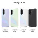 Samsung Galaxy A36 5G, Smartphone con Funzioni intelligenti, Display Super AMOLED 6.7”, 8GB RAM, 256GB, Camera 50MP, Batteria 5.000 mAh, IP67, Awesome Black