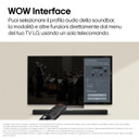LG Soundbar S40T, 300W su 2.1 canali, Dolby Digital, DTS, Subwoofer wireless, Bluetooth