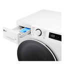 LG F4R5010TSWW Lavatrice 10kg AI DD, Classe A-10%, 1400 giri, TurboWash, Vapore