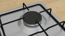 Bosch Serie 4 PGP6B5K85 , Piano cottura a gas, 60 cm, Acciaio inox