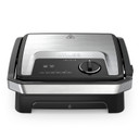 Moulinex GI272D Griglia Elettrica Inicio Adjust 2000W, Piastra Panini e Grill 2-in-1, Antiaderente, Termostato Regolabile