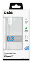 SBS TESKINIP1763T custodia per cellulare 15,9 cm (6.28") Cover Trasparente