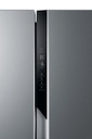 Haier SBS 90 Serie 3 HSR3918ENPG frigorifero side-by-side Libera installazione 528 L E Argento