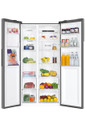 Haier SBS 90 Serie 3 HSR3918ENPG frigorifero side-by-side Libera installazione 528 L E Argento