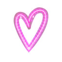 SBS Luce Decorativa Ambient LED Neon Heart – Rosa