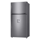 LG GTF916PZPED Frigorifero doppia porta maxi, Classe E, 592L, Wi-Fi, Dispenser acqua, Inox