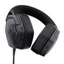Trust GXT 493 Carus Auricolare Con cavo e senza cavo A Padiglione, Casco Gaming USB Type-C / USB Type-A Bluetooth Nero