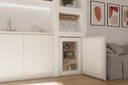 Candy CNUQ2L58EW Congelatore verticale Libera installazione 90 L E Bianco