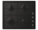 Candy Idea Piano Cottura CHW6LBB a Gas 4 Fuochi Gas Colore Nero