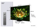 TCL C79K Serie Smart TV QD-MiniLED 4K 65" 65C79K, 144Hz, audio B&O, Dolby Vision IQ & Atmos, Google TV