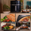 Cecotec Cecofry&Grill Duoheat 8000 Singolo 8 L Indipendente 2200 W Friggitrice ad aria calda Nero