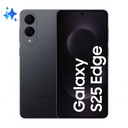 Samsung Galaxy S25 Edge, Smartphone AI, Display 6.7'' QHD+ Dynamic AMOLED 2X, Fotocamera 200MP, RAM 12GB, 256GB, 3.900 mAh, Titanium Jetblack