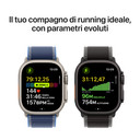 Apple Watch Ultra 3 GPS + Cellular 49mm Cassa Titanio Nero con Band Ocean Nero