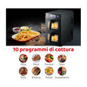 Melchioni Family GIULIA Friggitrice ad Aria Doppio Cassetto 10L 2600W