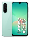Samsung Galaxy A26 5G, Smartphone con Funzioni intelligenti, Display Super AMOLED 6.7”, 6GB RAM, 128GB, Batteria 5.000 mAh, memoria espandibile, Mint