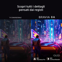 Sony BRAVIA XR BRAVIA K-55XR8A 139,7 cm (55") 4K Ultra HD Smart TV Wi-Fi Nero