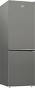 Beko B5RCNA345HG2 frigorifero con congelatore Libera installazione 301 L D Grigio, Metallico
