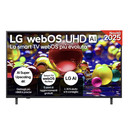 LG UHD AI 50UA7 TV webOS Serie UA74 50'' 4K, α7 Gen8, HDR10, 20W, 3 HDMI con Game Optimizer, Smart TV WebOS 2025