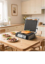 Master Bistecchiera 2 Piastre 2000W Inox con Piastre Estraibili