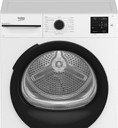 Beko BMTEP73EB 7kg, Classe D, Linea Estetica NX, motore asincrono, Display digitale, colore Bianco, oblò Nero