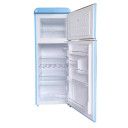 AKAI Frigorifero Doppia Porta 240L Retrò Classe E - Azzurro