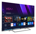 SABA SMART TV 65" ULTRA HD 4K, Sistema operativo VIDAA, Triplo ter DVBT2/C/S2 HEVC MAIN10, Certificato TivuSAT, Piedistallo centrale, Dolby Audio