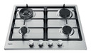 Zoppas EZPG604GXH Acciaio inox Da incasso 60 cm Gas 4 Fornello(i)