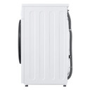 LG F4NA10S7NWK Lavatrice slim 7kg, Classe A, 1400 giri, Programma igiene con vapore, Display grande, White