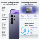 Samsung Galaxy S26 Ultra Smartphone AI, 512GB, Privacy Display integrato, Processore potente, Assistente Foto, Camera 200 MP, 5000 mAh, Cobalt Violet