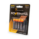 TECHMADE Batterie AAA Alcaline Ministilo TM-LR03 Pack da 4 Ultra Power 1000mAh